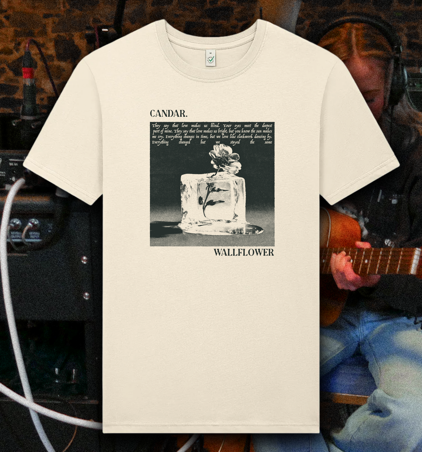 Candar "Wallflower Tee" | Short Sleeve T-Shirt