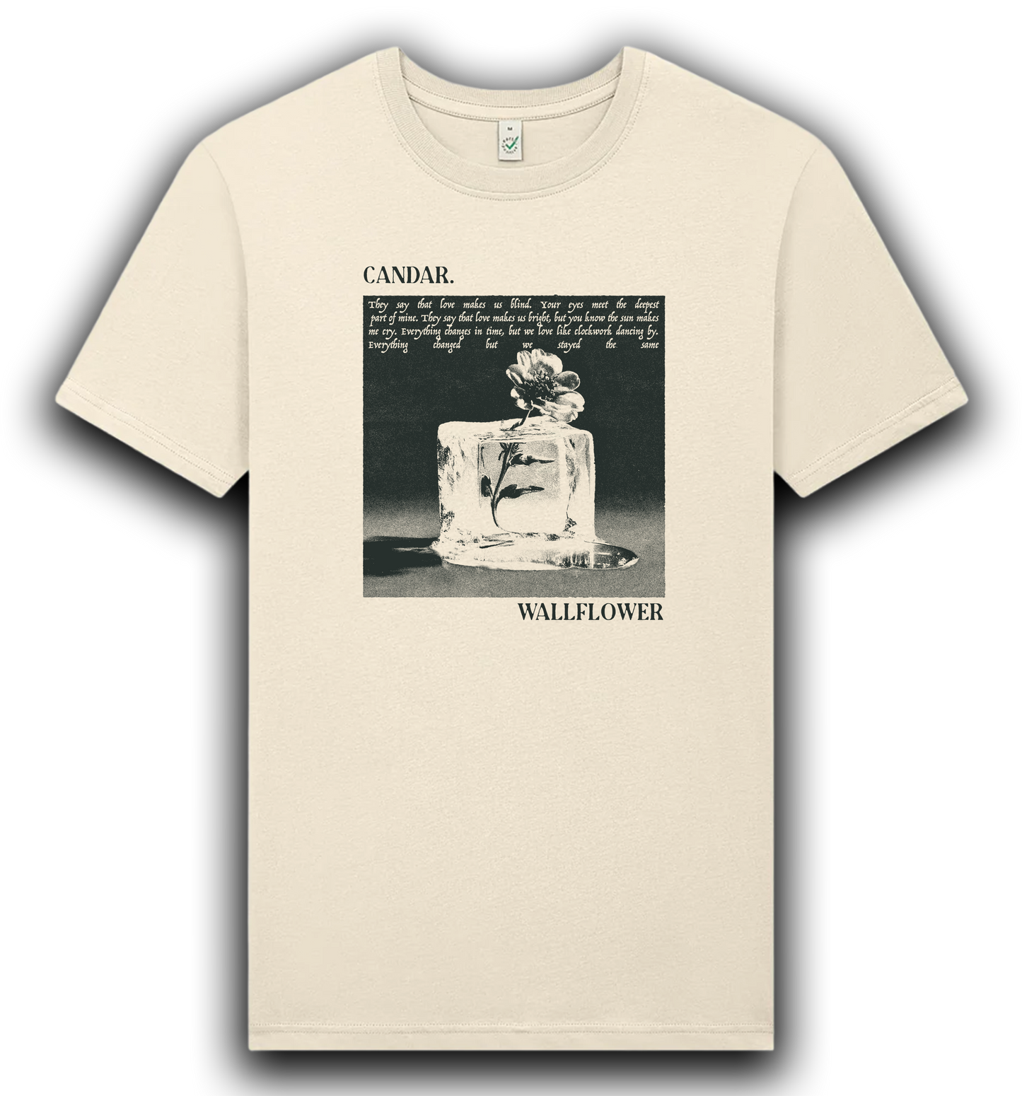 Candar "Wallflower Tee" | Short Sleeve T-Shirt